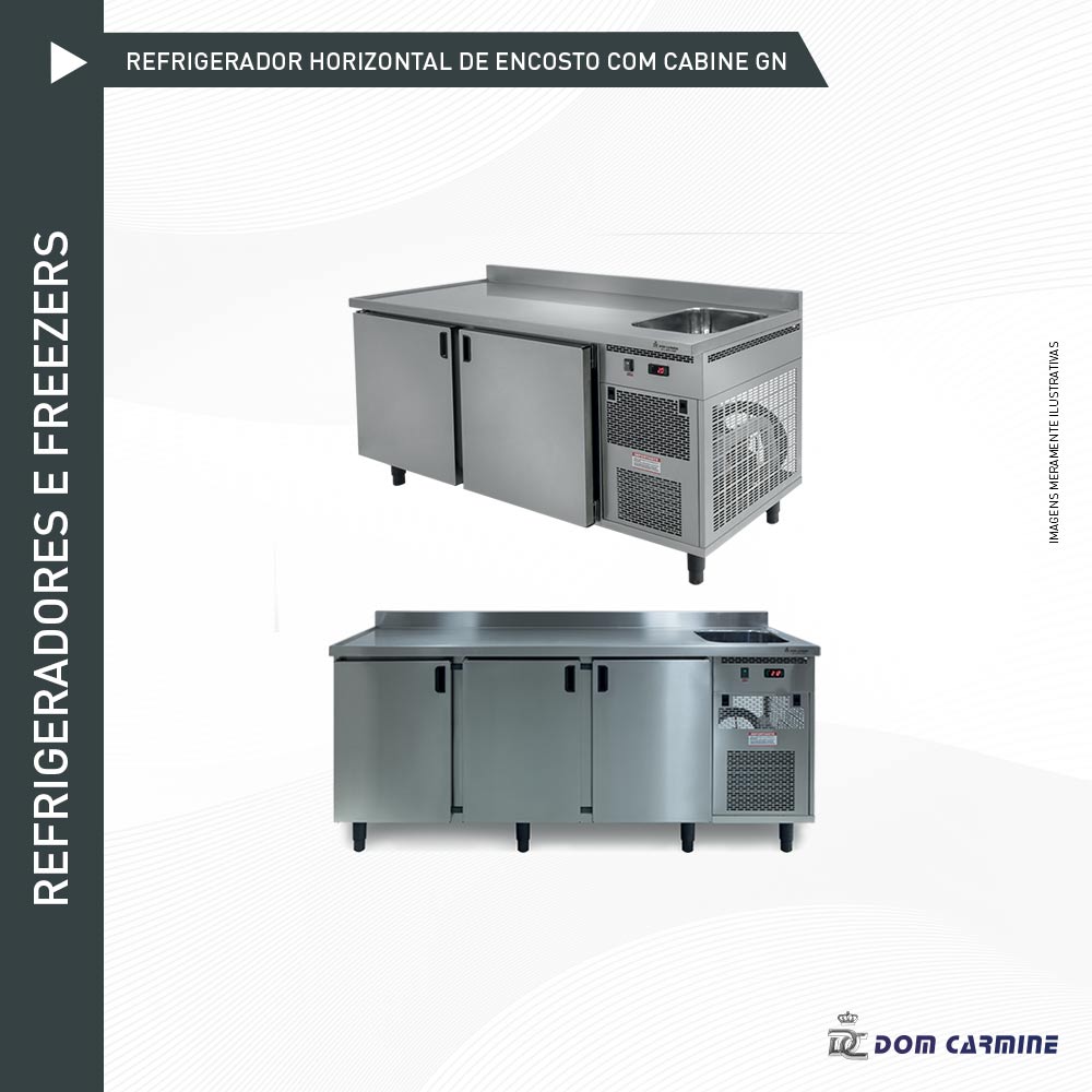 REFRIGERADOR HORIZONTAL dom carmine refrigeracao industrial refrigeracao comercial cozinha industrial inox domni solucoes empresariais