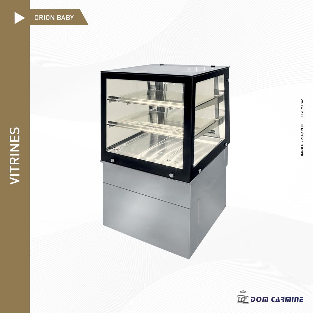 Vitrines ORION dom carmine restaurantes lanchonetes refrigeracao industrial refrigeracao comercial cozinha industrial inox domni solucoes empresariais 1